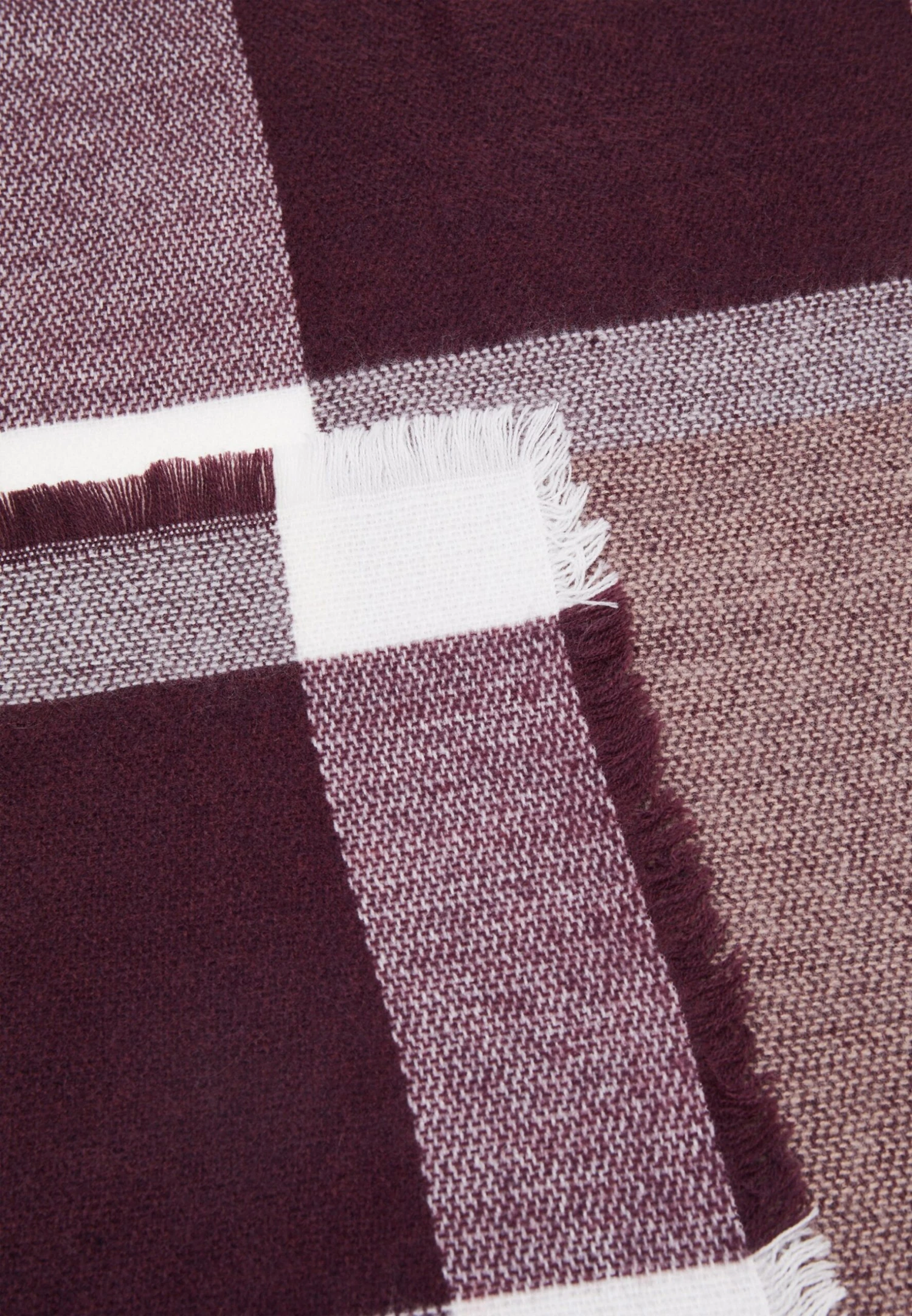 Anna Field Sjaal - Bordeaux 7 Anna Field Sjaal - Bordeaux - Afbeelding 5