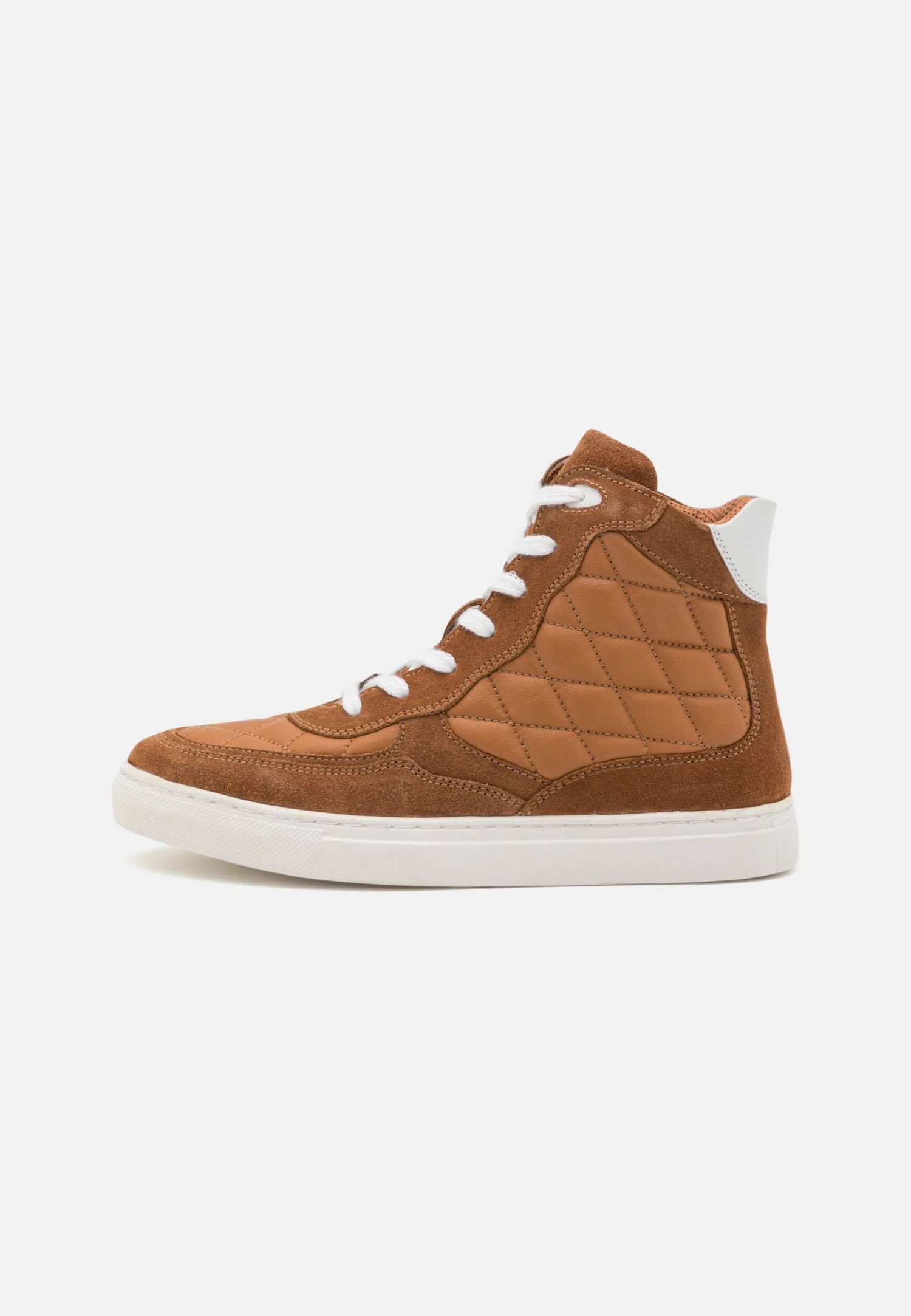 Anna Field Leather - Sneakers Hoog - Cognac 4 Anna Field Leather - Sneakers Hoog - Cognac - Afbeelding 2