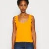 Anna Field Top - Orange 2 Anna Field Top - Orange -Anna Field d16342e4e30e44a9840c07dc17a36564