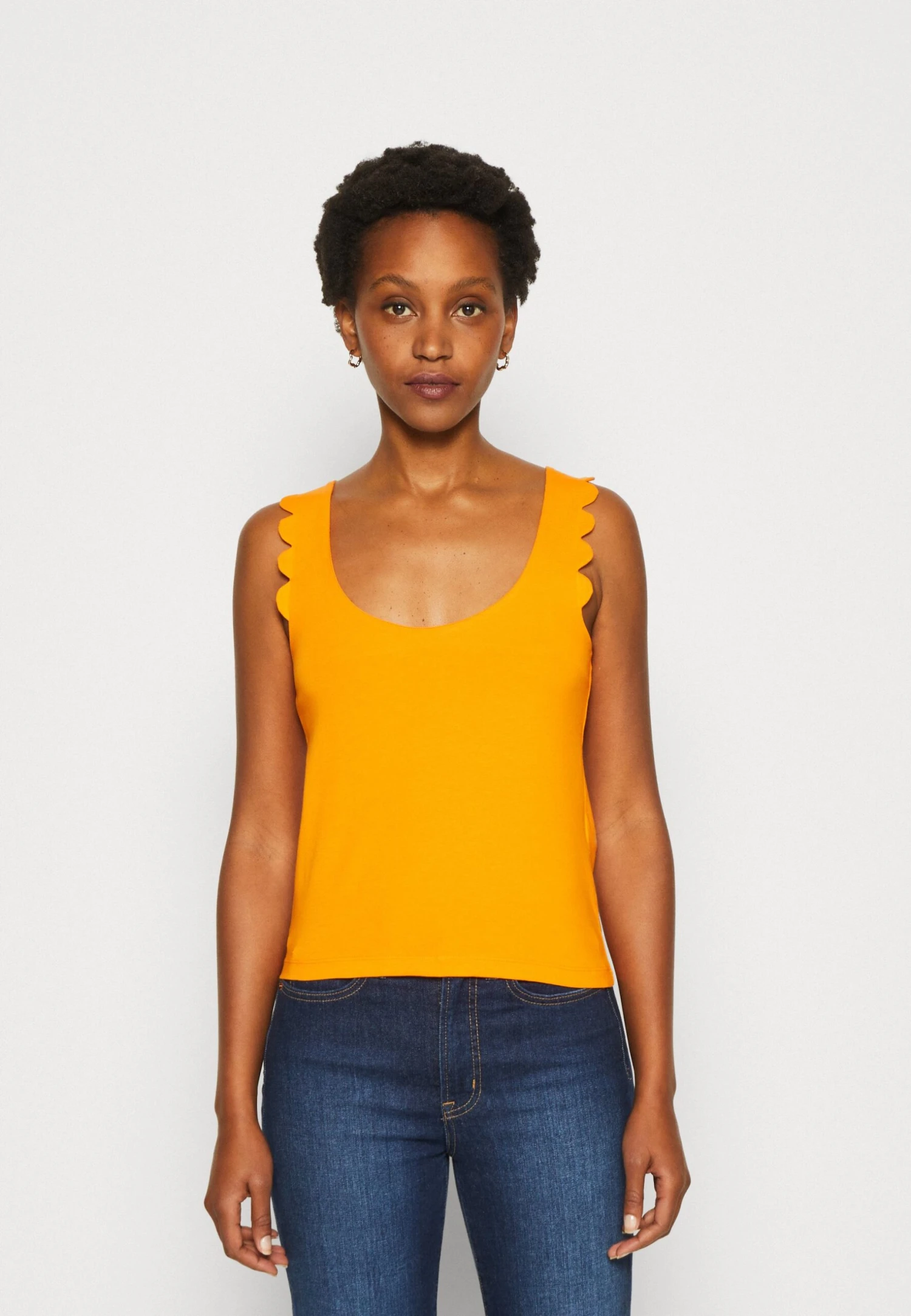 Anna Field Top - Orange 3 Anna Field Top - Orange
