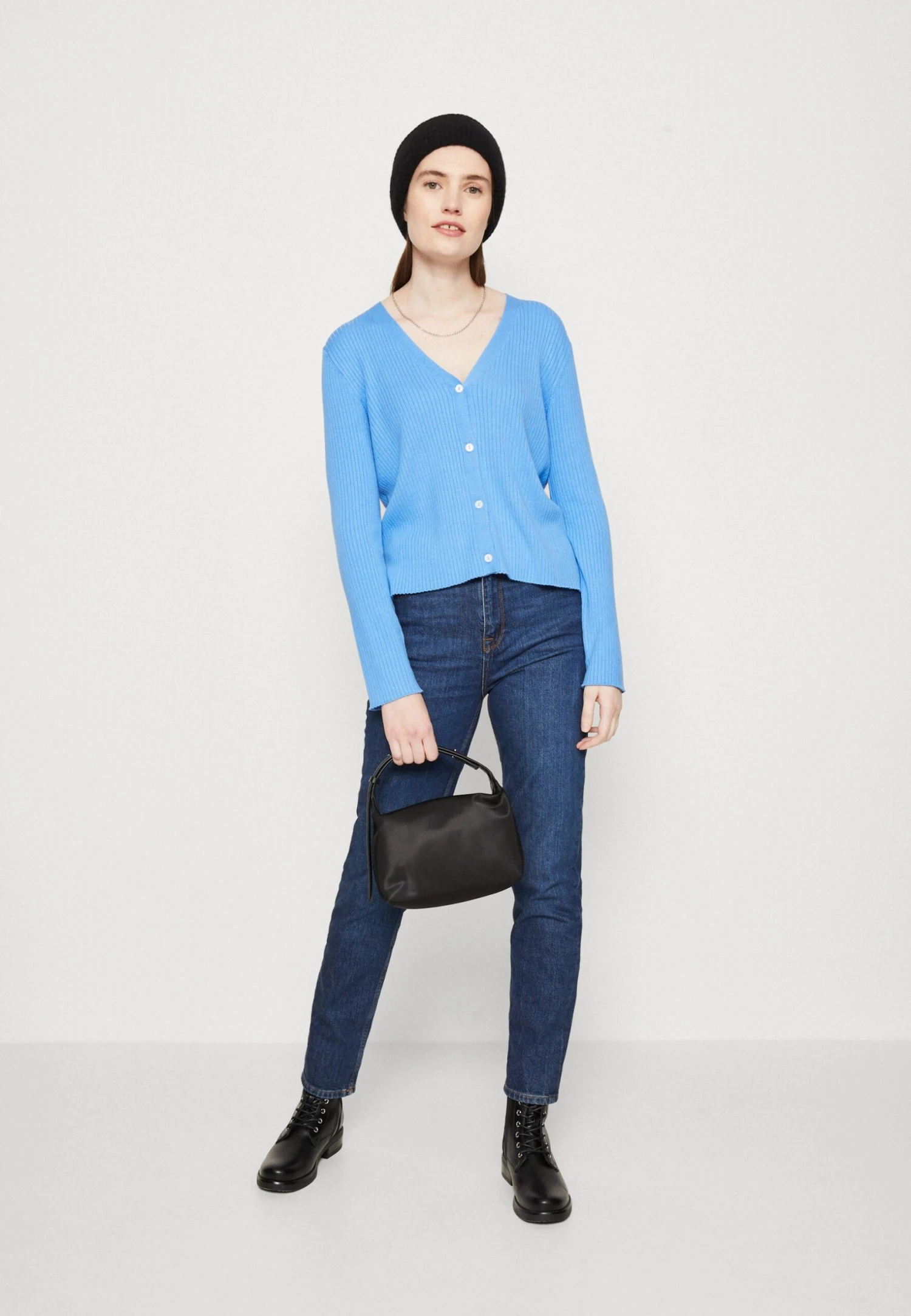 Anna Field Vest - Blue 4 Anna Field Vest - Blue - Afbeelding 2