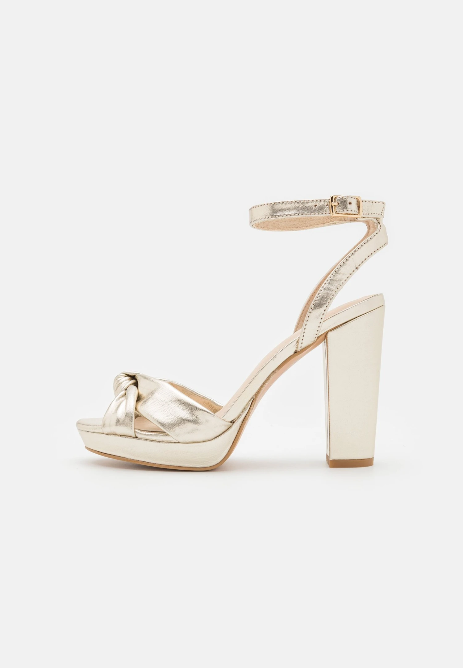 Anna Field Leather - Sandalen Met Hoge Hak - Gold 4 Anna Field Leather - Sandalen Met Hoge Hak - Gold - Afbeelding 2