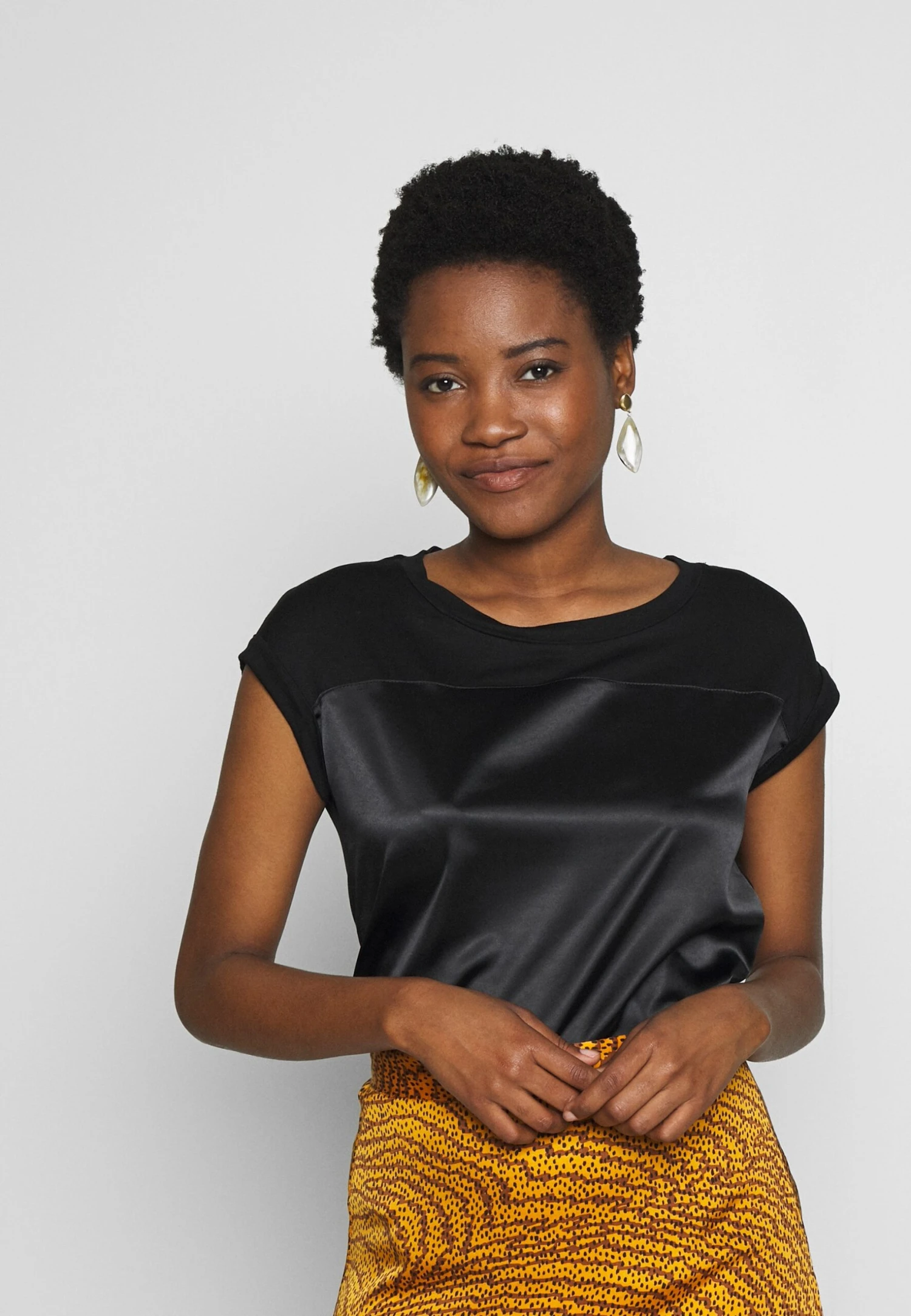 Anna Field T-Shirt Print - Black 3 Anna Field T-Shirt Print - Black