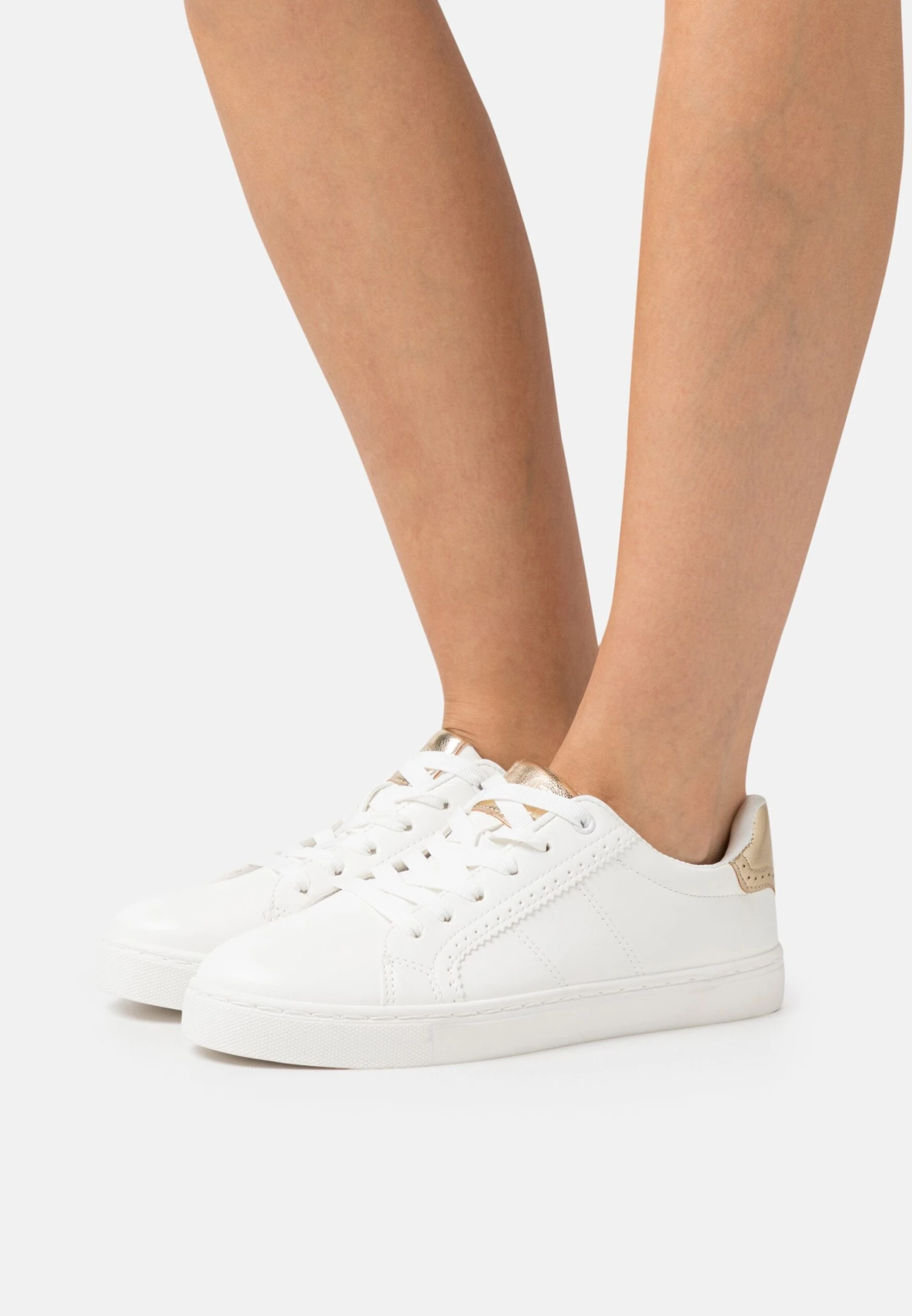 Anna Field Sneakers Laag - White/Gold 3 Anna Field Sneakers Laag - White/Gold