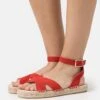 Anna Field Leather - Sandalen Met Plateauzool - Red 2 Anna Field Leather - Sandalen Met Plateauzool - Red -Anna Field e66e9b71fc074ffd9c153feb15ed84ce