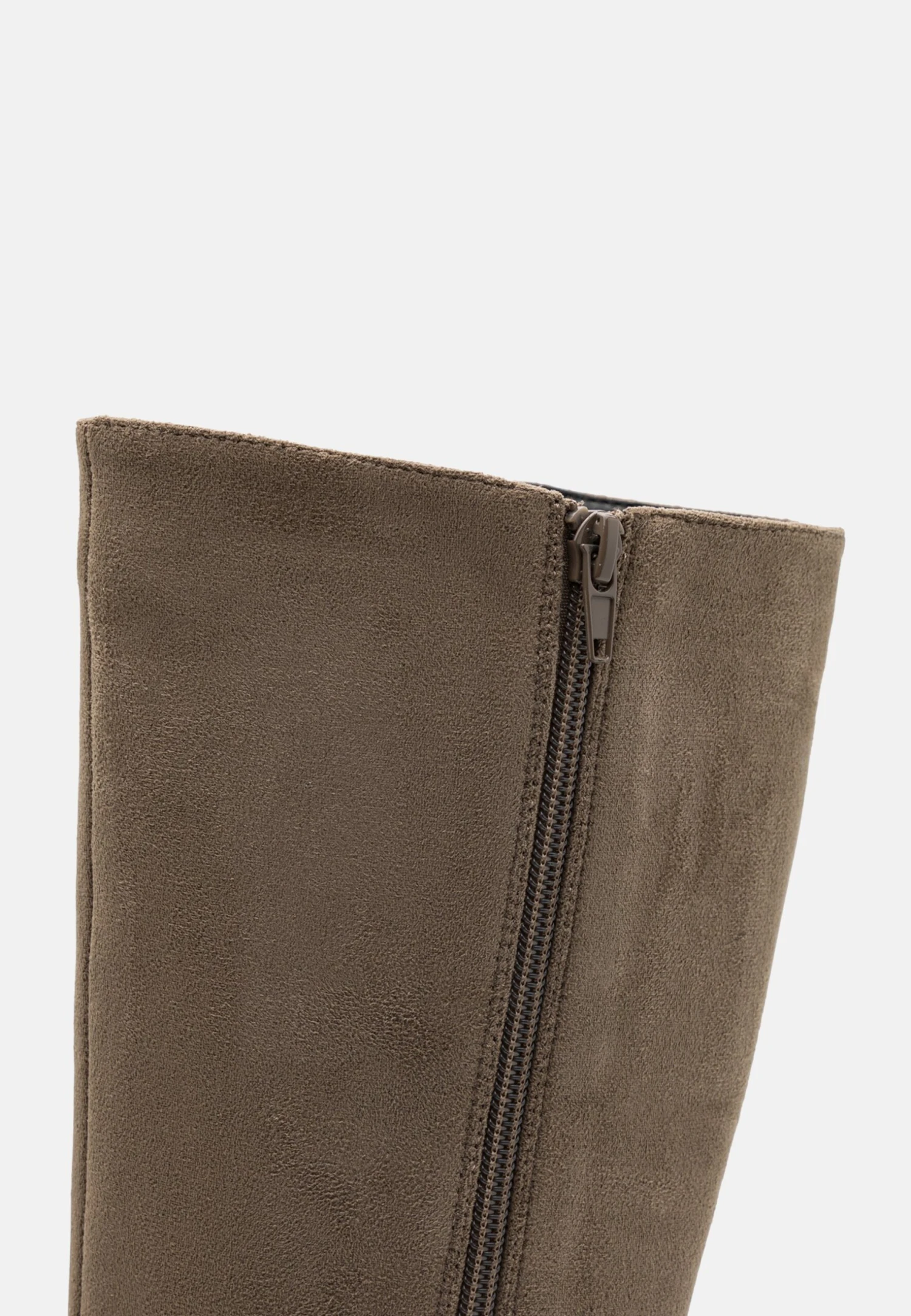 Laarzen Met Hoge Hak - Taupe 8 Laarzen Met Hoge Hak - Taupe - Afbeelding 6