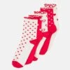 Anna Field 5 Pack - Sokken - White/Red 1 Anna Field 5 Pack - Sokken - White/Red -Anna Field e913f86b66a24d928ee120660589cafc