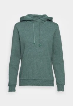 Anna Field Hoodie - Mottled Teal