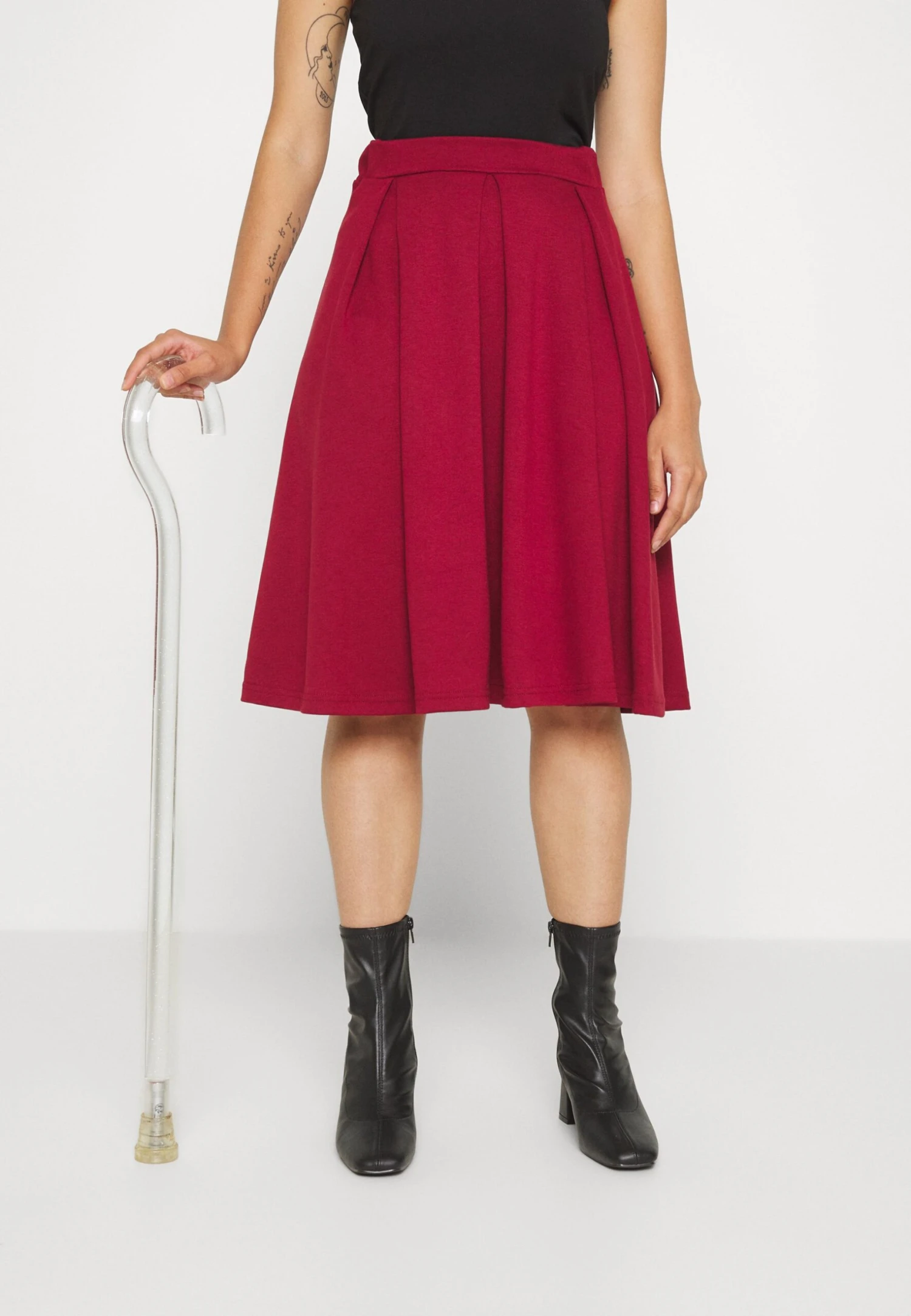 Anna Field Plooirok - Red 5 Anna Field Plooirok - Red - Afbeelding 3