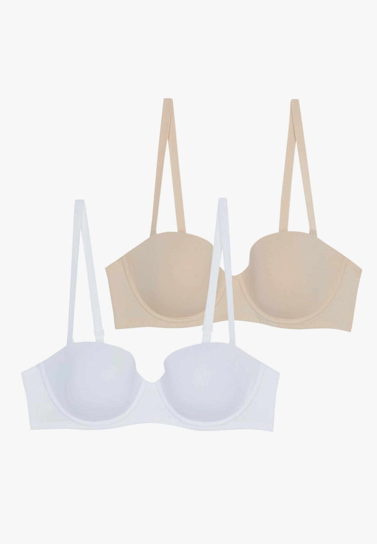 Anna Field 2 Pack - Strapless Bh - White/Nude 6 Anna Field 2 Pack - Strapless Bh - White/Nude - Afbeelding 4
