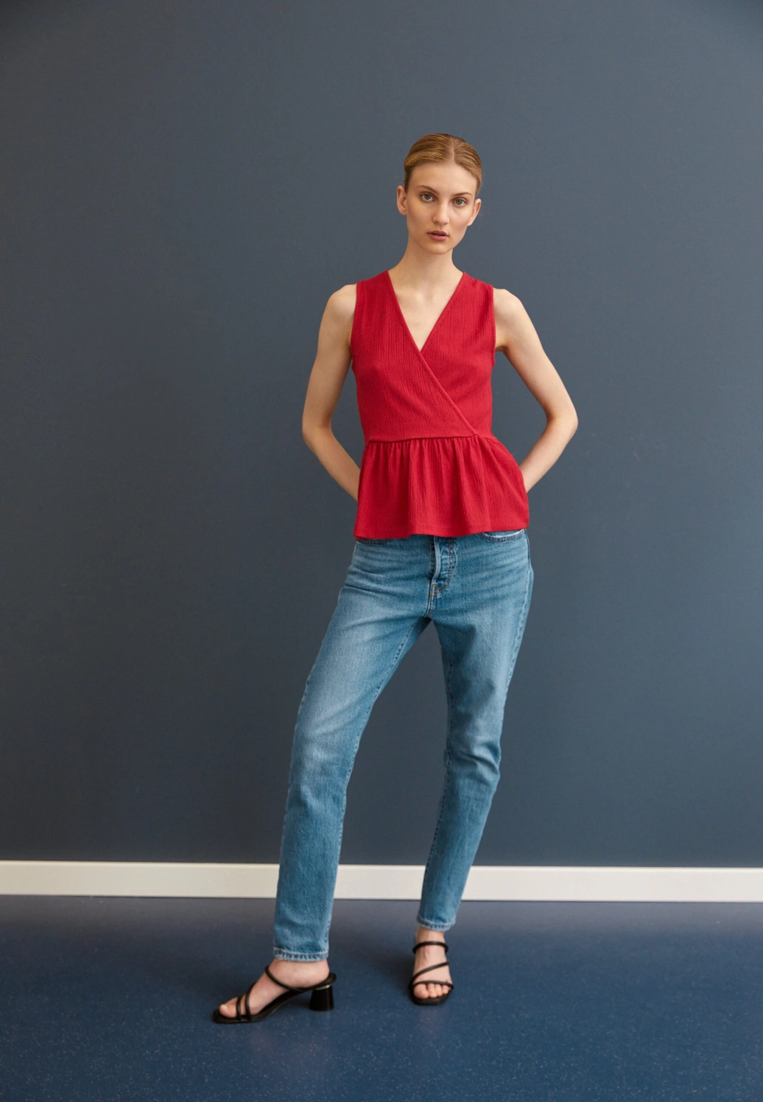 Anna Field Top - Pink 4 Anna Field Top - Pink - Afbeelding 2