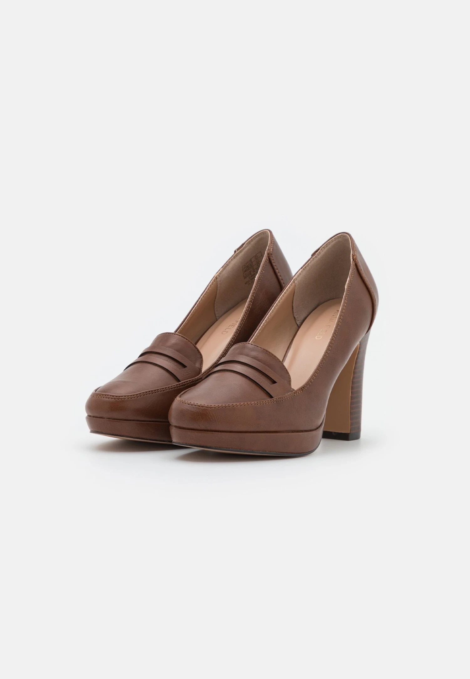 Anna Field Plateaupumps - Cognac 5 Anna Field Plateaupumps - Cognac - Afbeelding 3