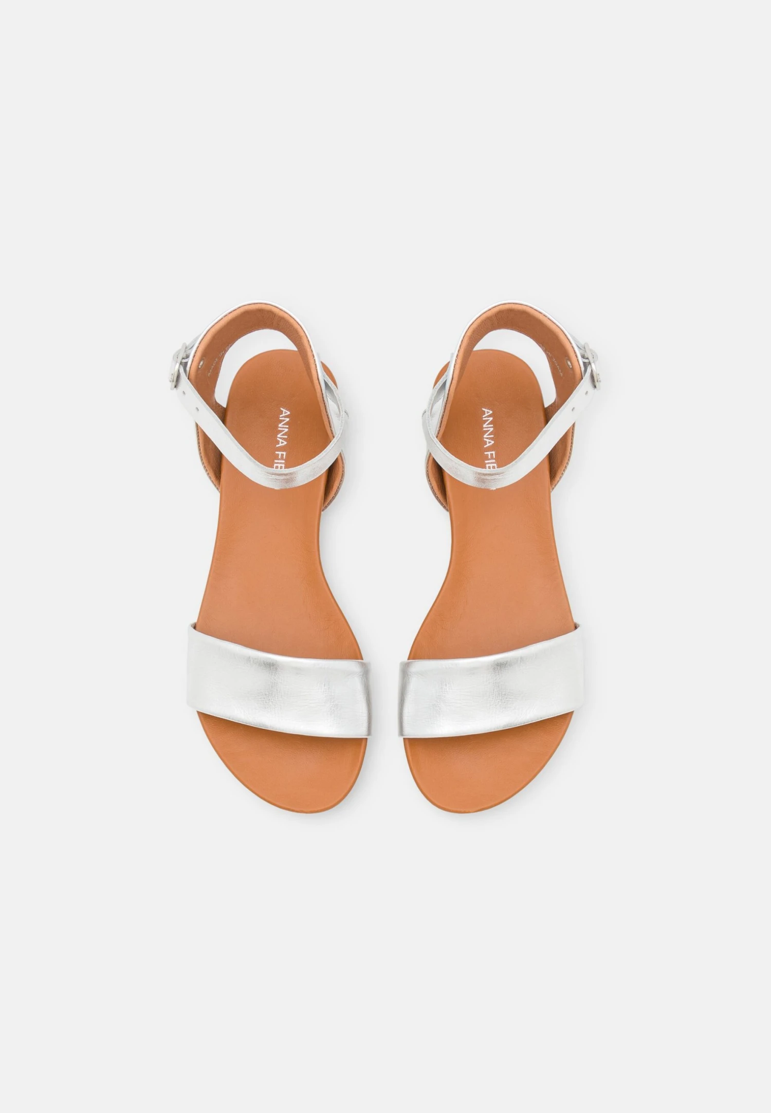 Anna Field Leather- Sandalen - Silver 8 Anna Field Leather- Sandalen - Silver - Afbeelding 6