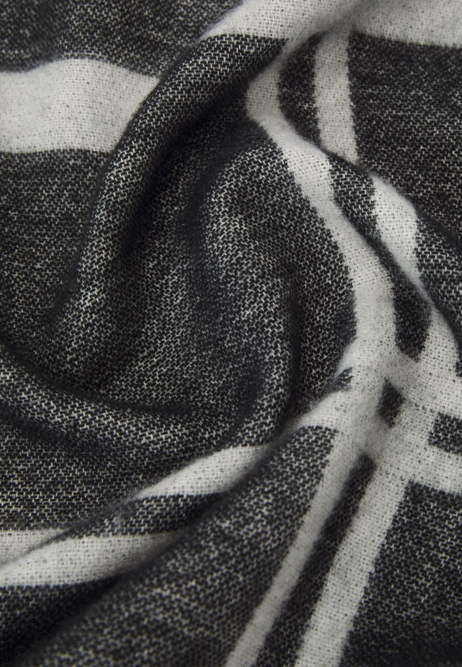 Anna Field Sjaal - Beige/Black 4 Anna Field Sjaal - Beige/Black - Afbeelding 2