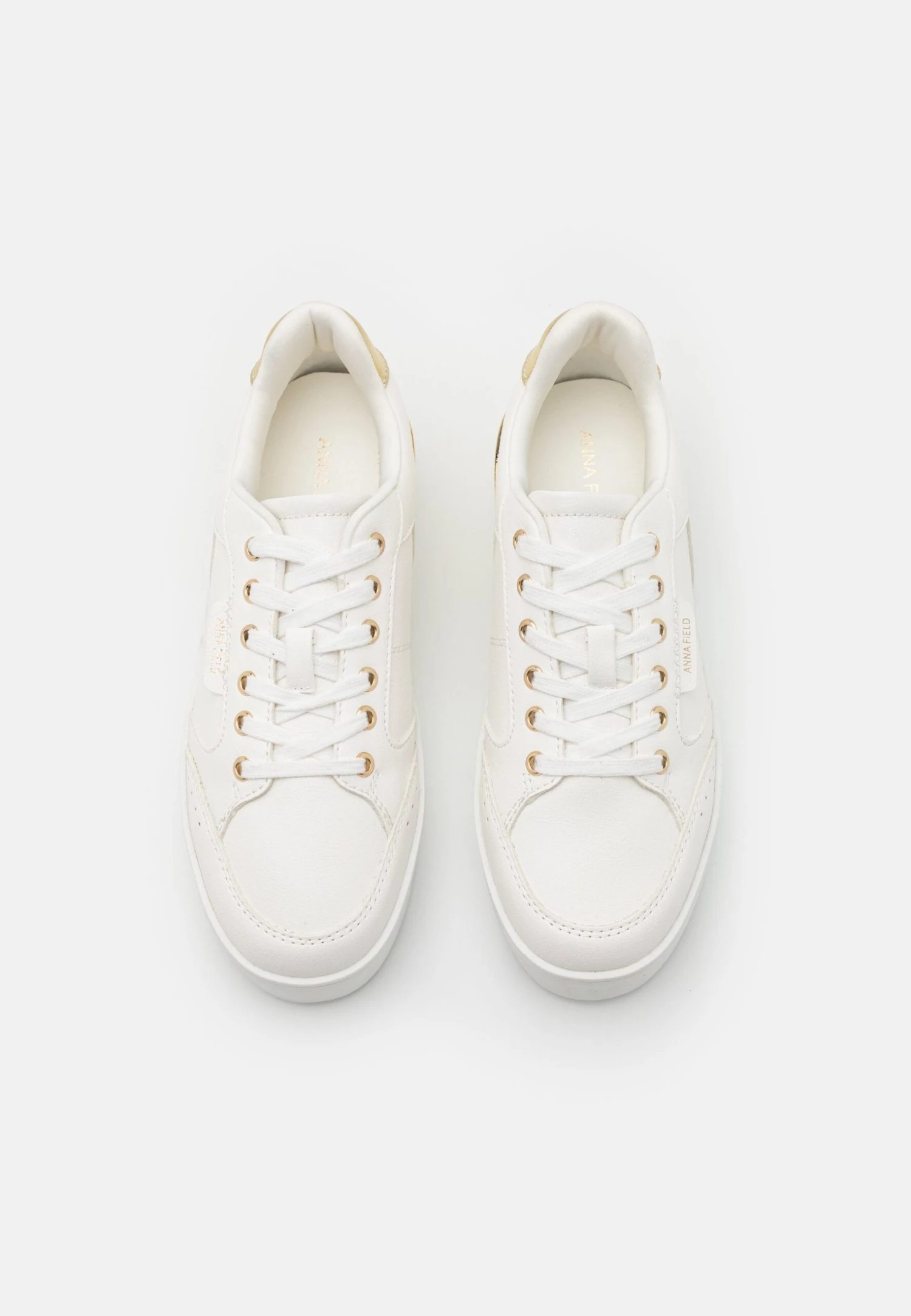 Wide Fit - Sneakers Laag - White 8 Wide Fit - Sneakers Laag - White - Afbeelding 6