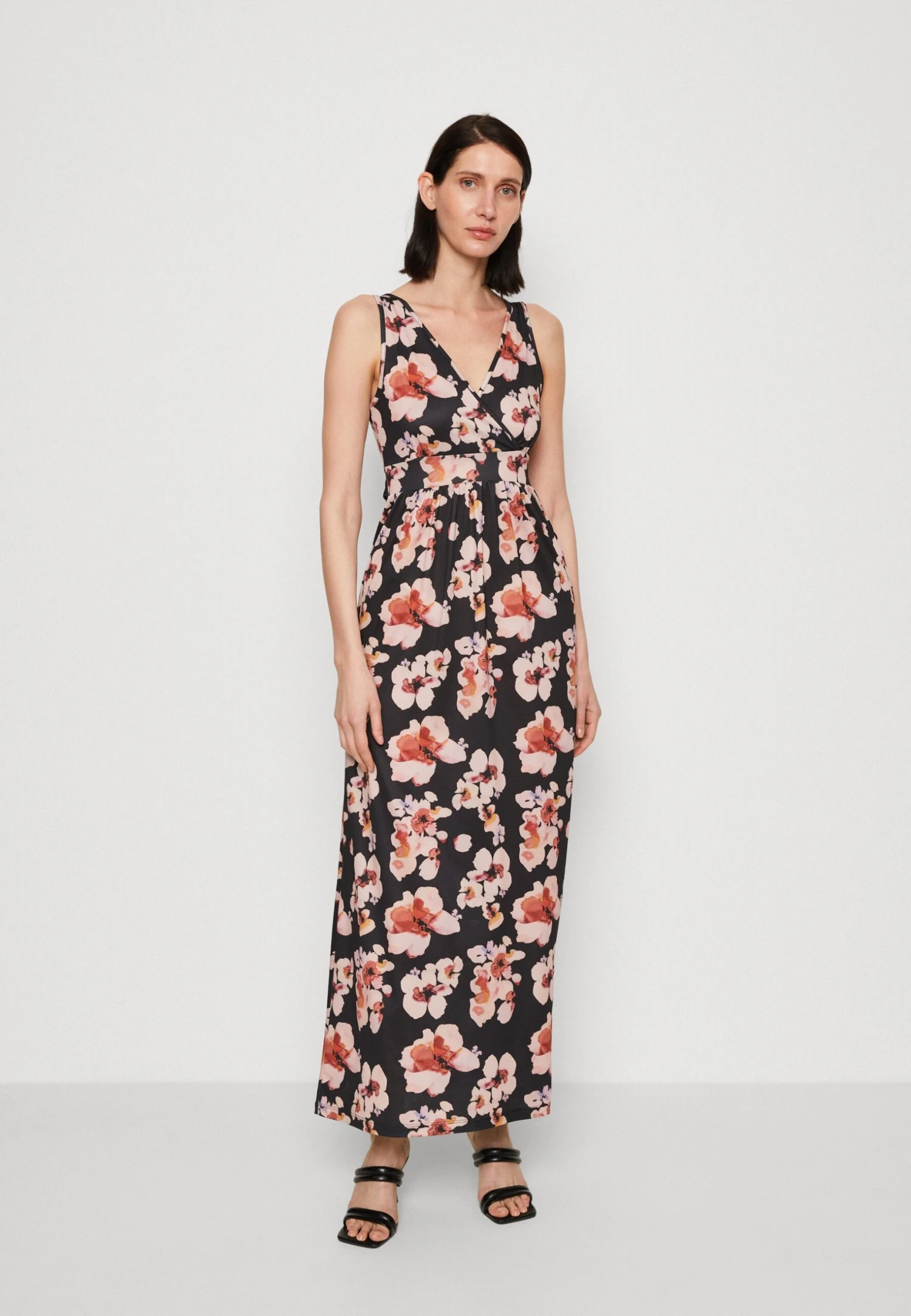 Anna Field Maxi-Jurk - Black/Pink/Multicoloured 5 Anna Field Maxi-Jurk - Black/Pink/Multicoloured - Afbeelding 3